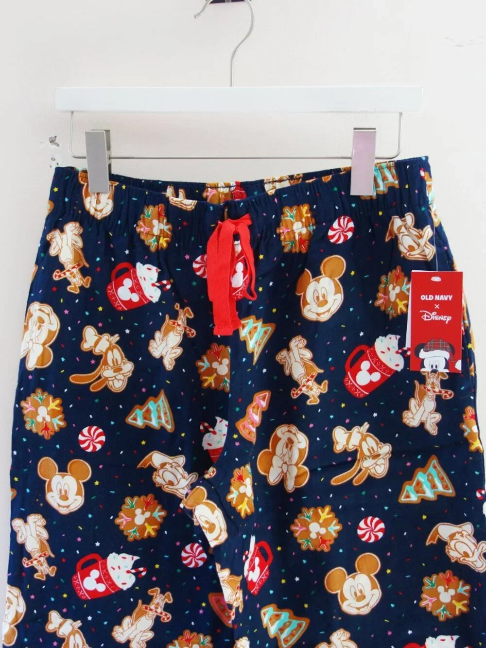 Old Navy x Disney Mid-Rise Printed Flannel Pajama Pants for Women (M) NWT